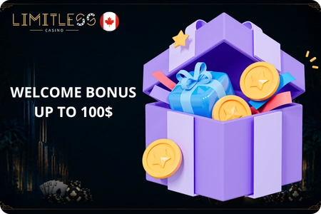 Limitless Casino Canada Welcome bonus and promotions